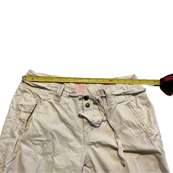 Y2K Bluenotes capri pants Sofia size 11 beach casual lightweight drawstring - Picture 7 of 7